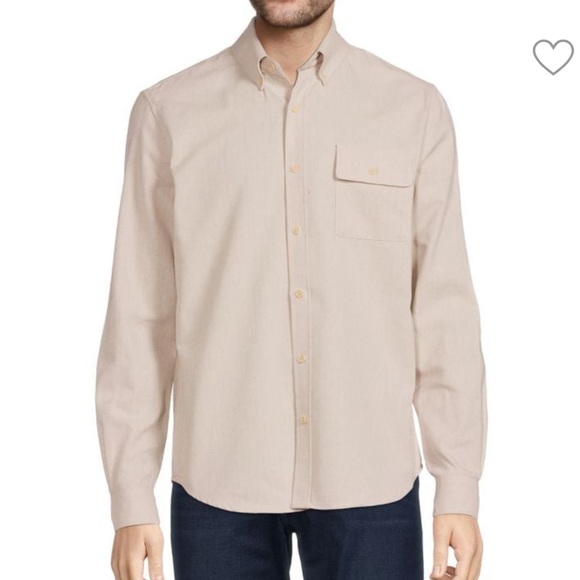 NWT - Ben Sherman Men’s One Front Pocket Classic Fit Shirt - Size M - Picture 2 of 10